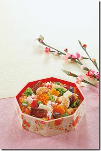 2012梅の花ちらし寿司